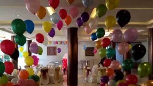 Helium Gas Balloon Decoration