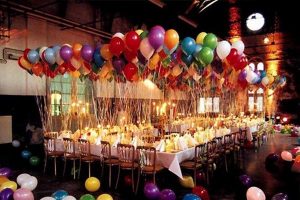 Surprise birthday party decorations