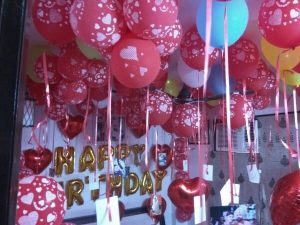 Surprise birthday party decorations in gurgaon